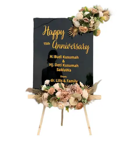 Papan Bunga Akrilik Kemayoran