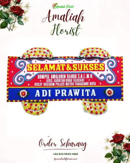 Papan Bunga Ucapan Selamat Kemayoran