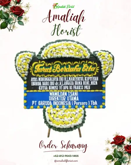 Papan Bunga Duka Kemayoran